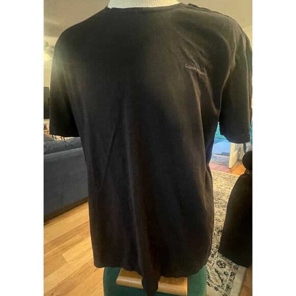 CALVIN KLEIN TEE EMBROIDERED LOGO MENS SIZE XL - Picture 1 of 5
